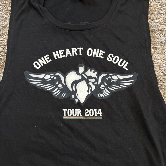 MICHAEL FRANTI 2014 Tour One Heart One Soul CONCERT TANK TOP Size Small A - Picture 2 of 4